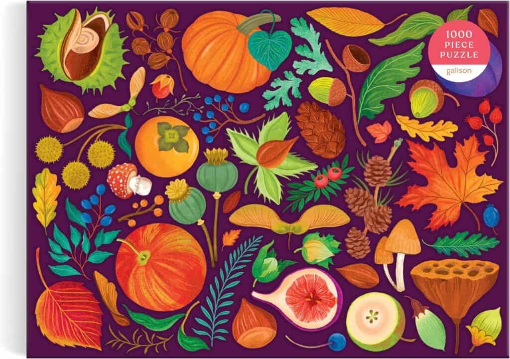 World of Fall Flora 1000 Piece Puzzle