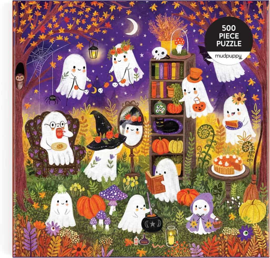 Ghostly Gathering 500 Piece Puzzle