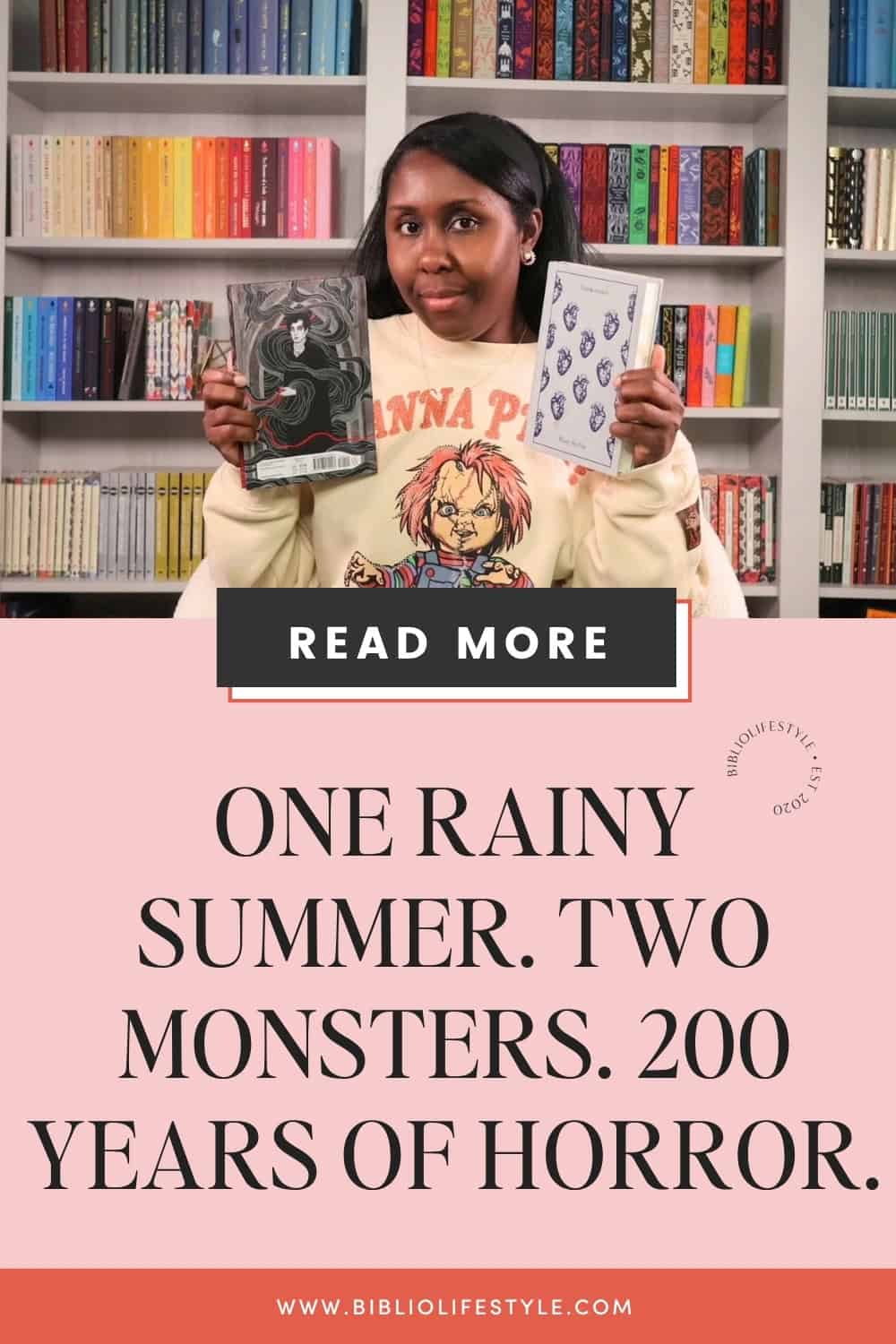 Bookmark to Read More about One Rainy Summer. Two Monsters. 200 Years of Horror.