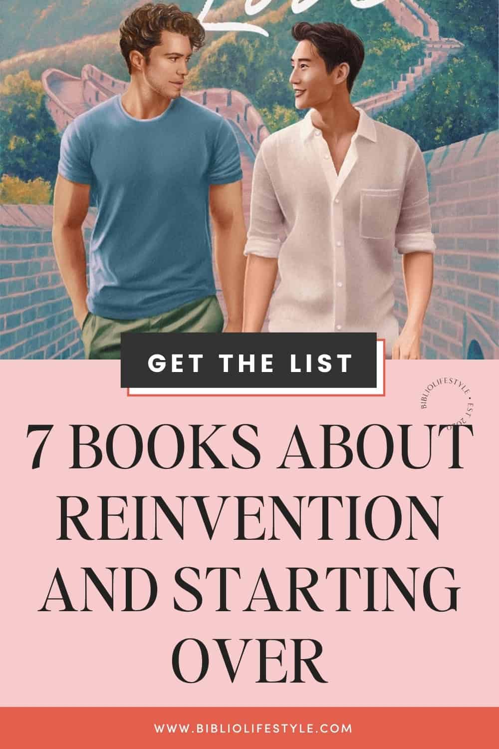 Bookmark to get the List of 7 Books About Reinvention and Starting Over This Fall