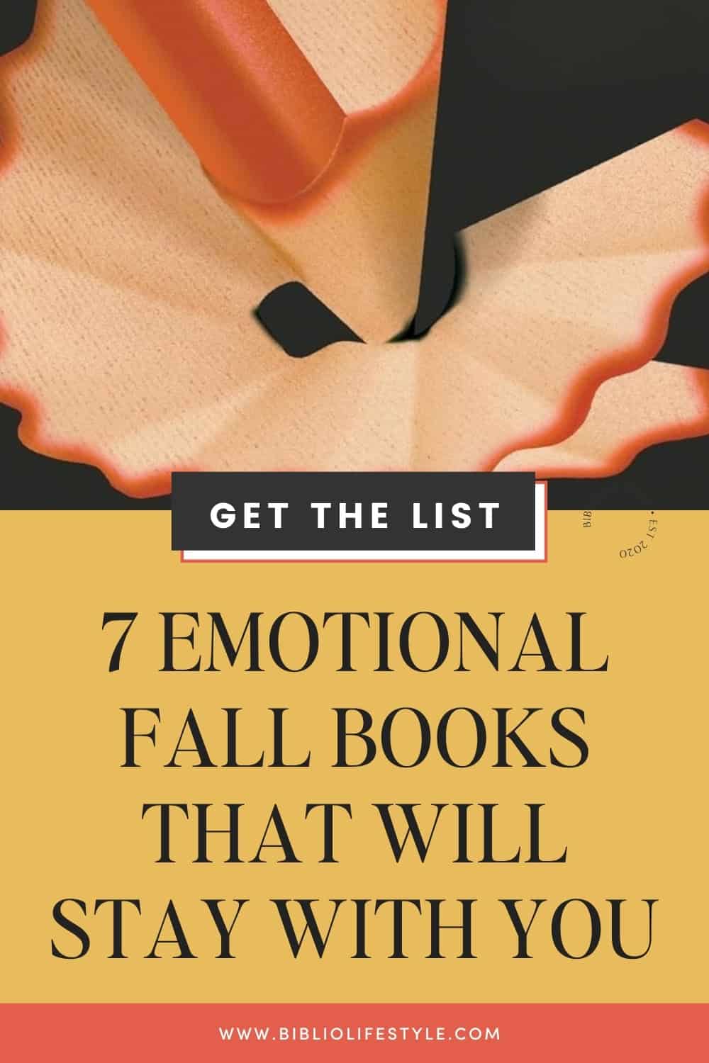 Bookmark to get the List of 7 Emotional Fall Books That Will Stay With You