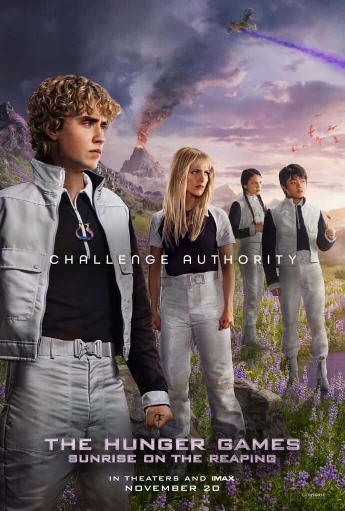 The Hunger Games-Sunrise on the Reaping 2026 movie poster
